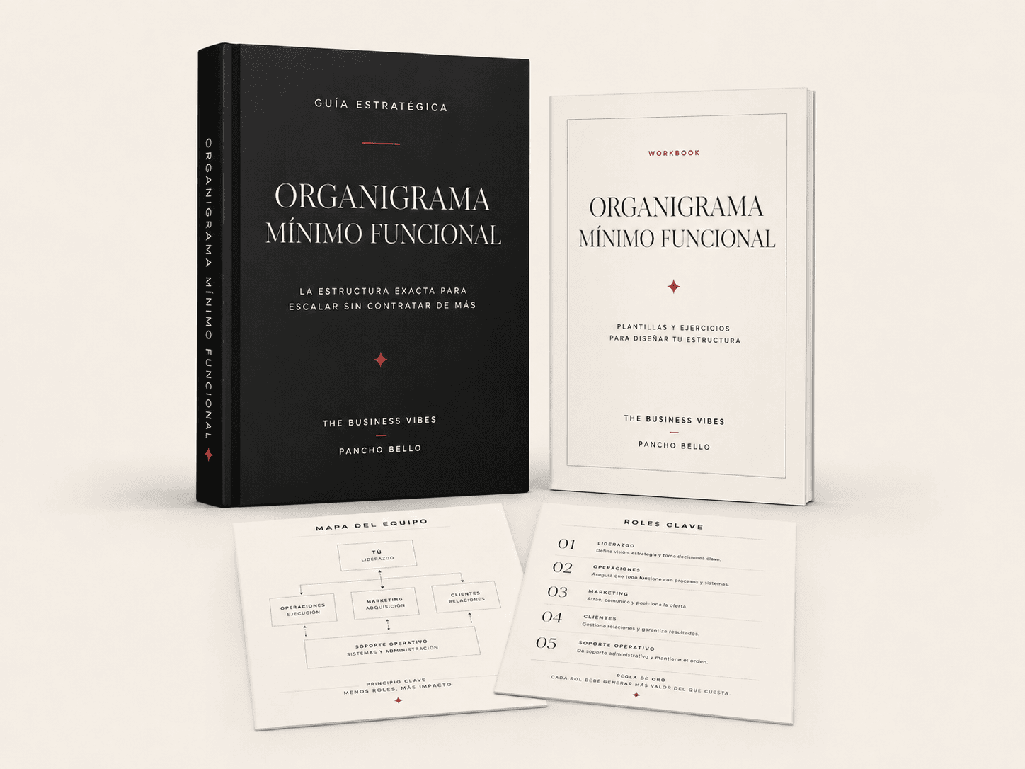 Mockup Organigrama mínimo funcional