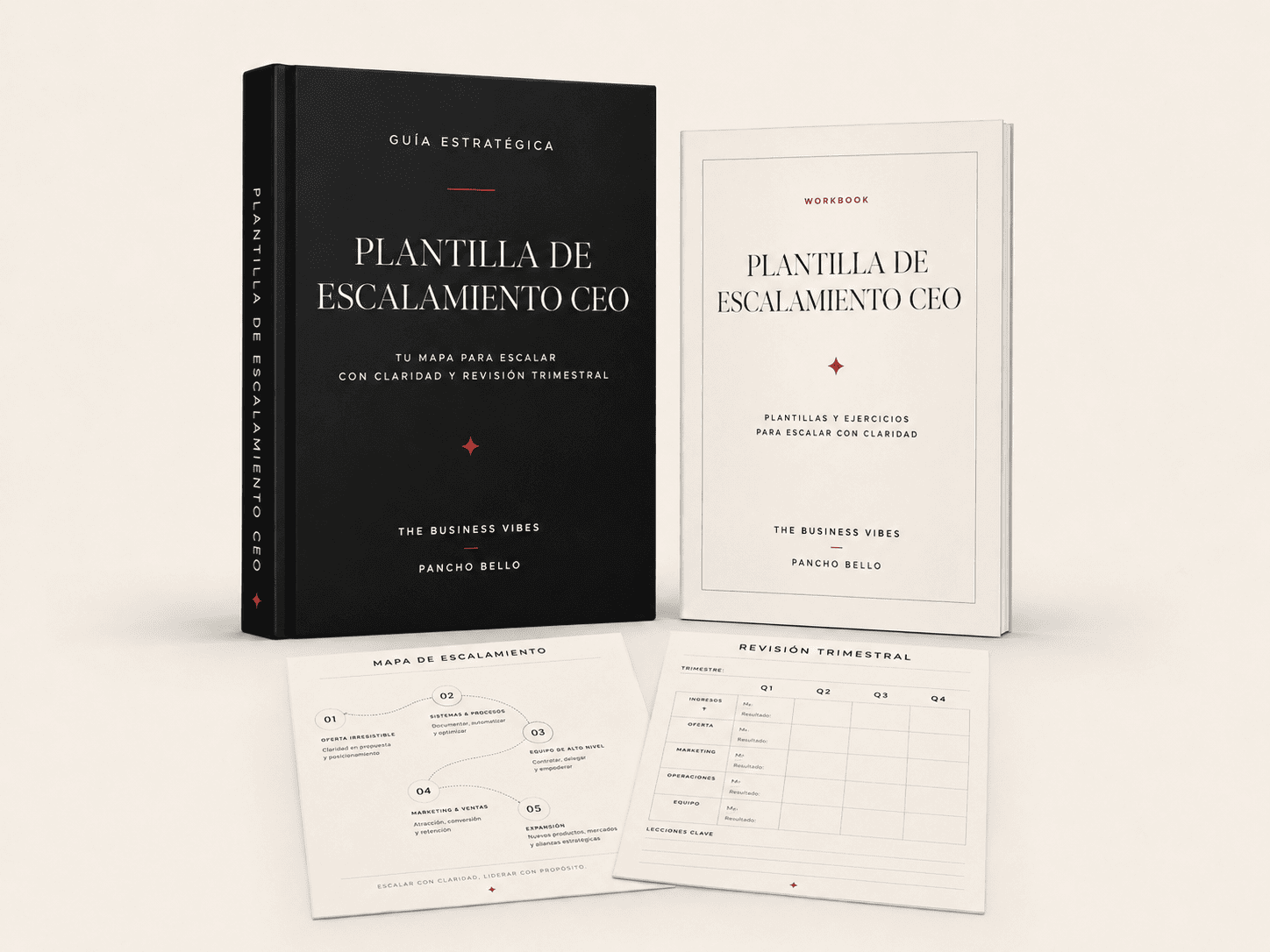 Mockup Plantilla de escalamiento CEO